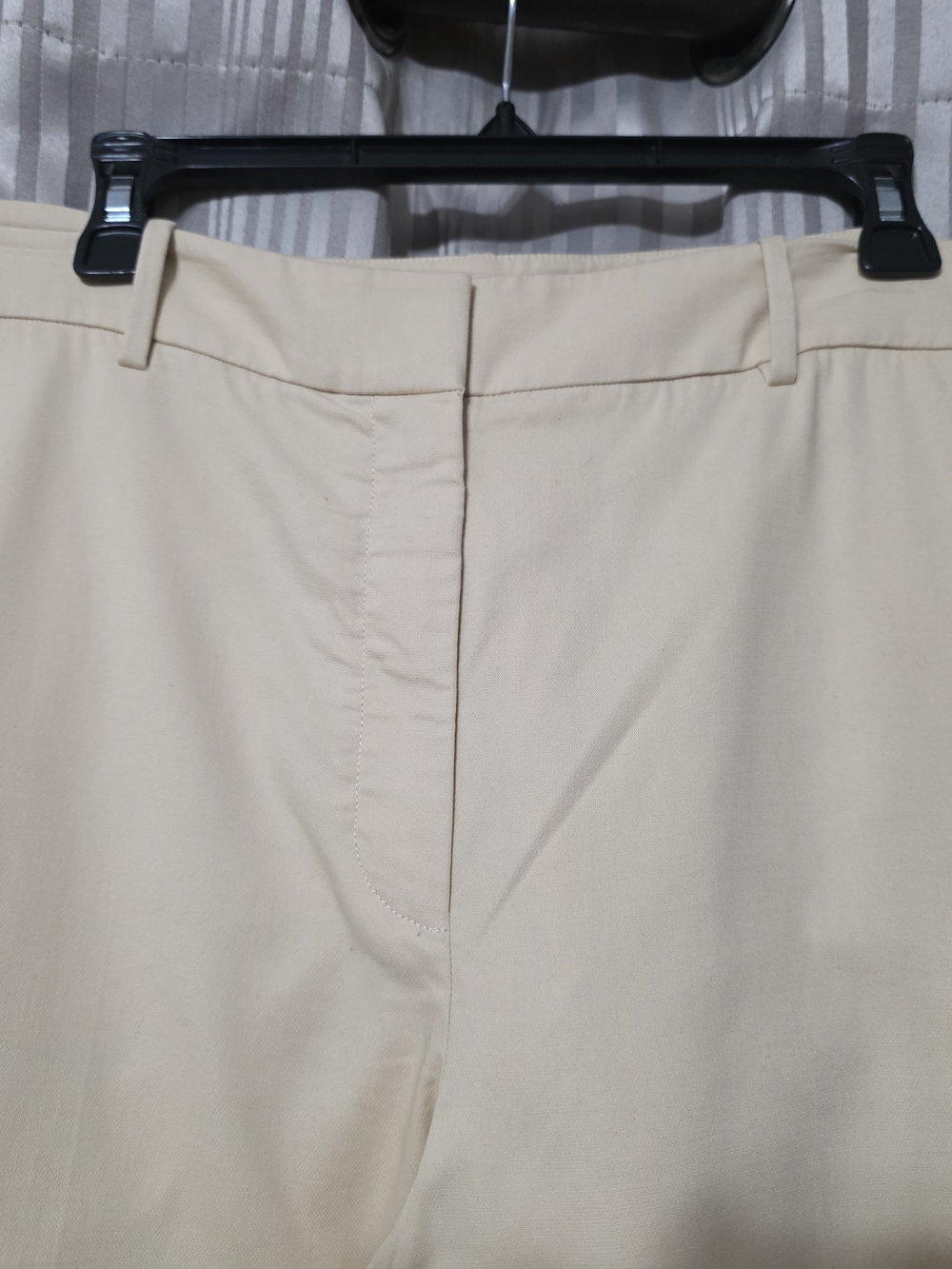 Rebecca Taylor Cream Wide-Leg Trousers. NWOT - Picture 3 of 4